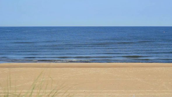 Sea Water Waves And Sandy Beach 7