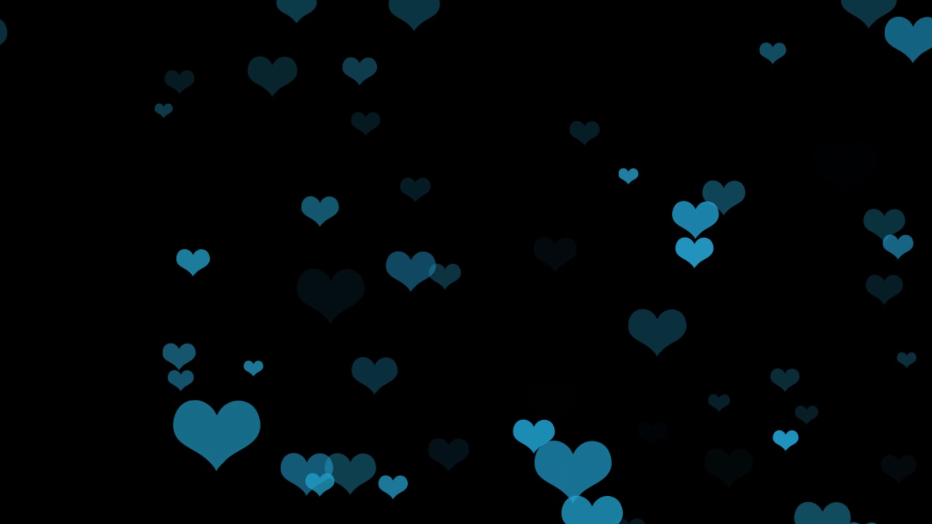 Nice Hearts Background Overlay HD Free Stock Video Footage