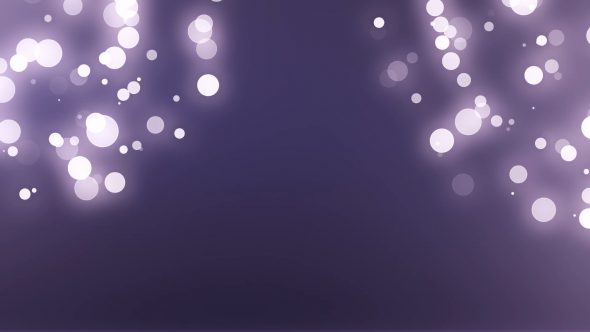 Bokeh Particles With Flare Both Sides Top