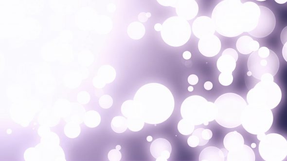 Bokeh Particles With Flare Center Fly Through