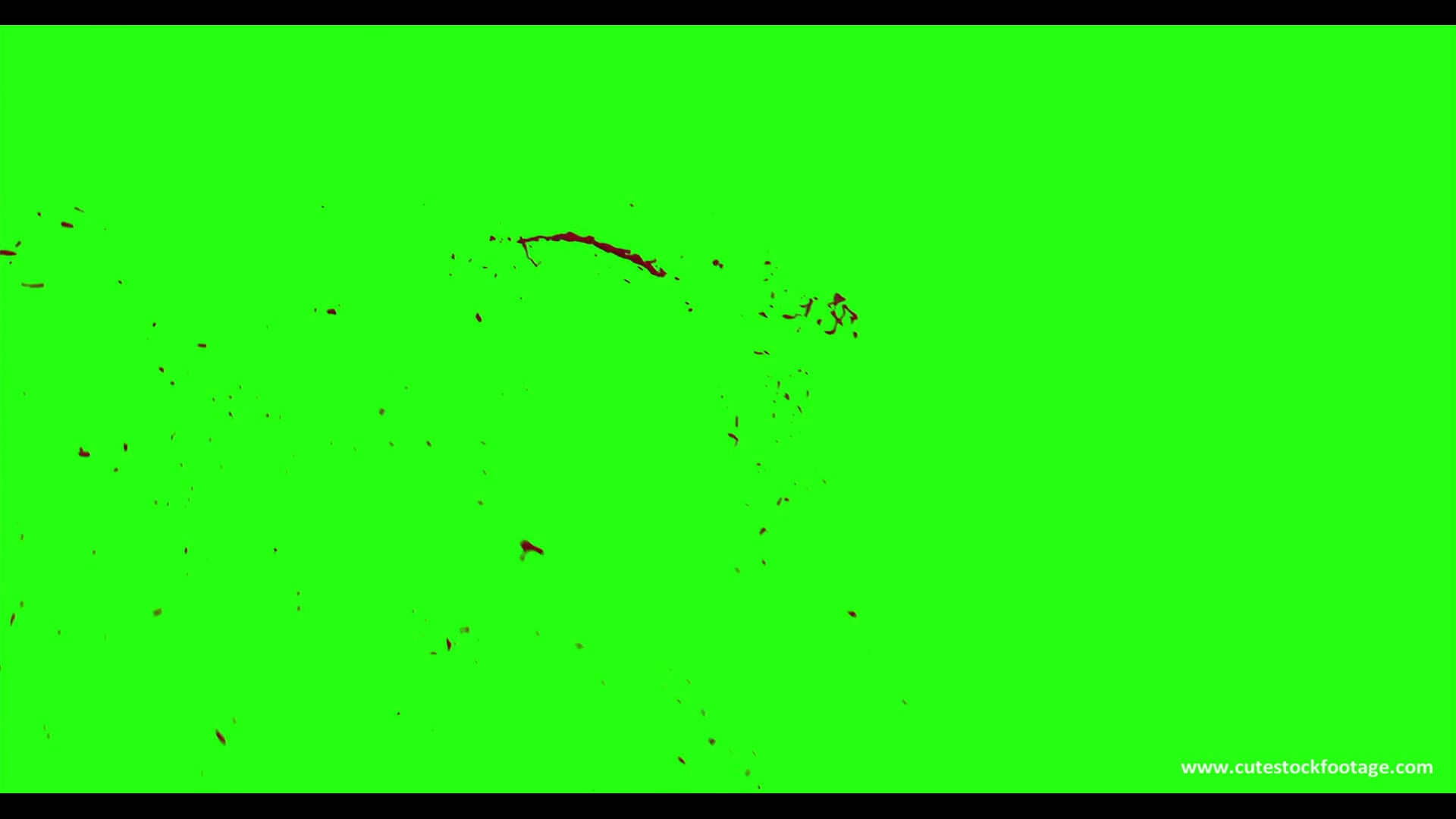 Hd Blood Burst Motion Blur Green Screen 57 HD Free Stock Video Footage