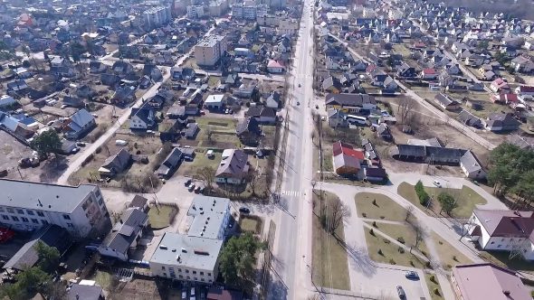 Flight Over Small Town 22
