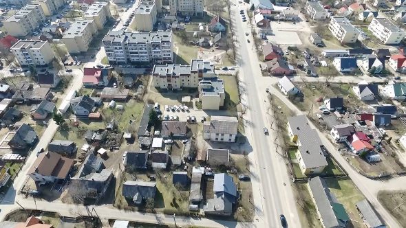 Flight Over Small Town 24