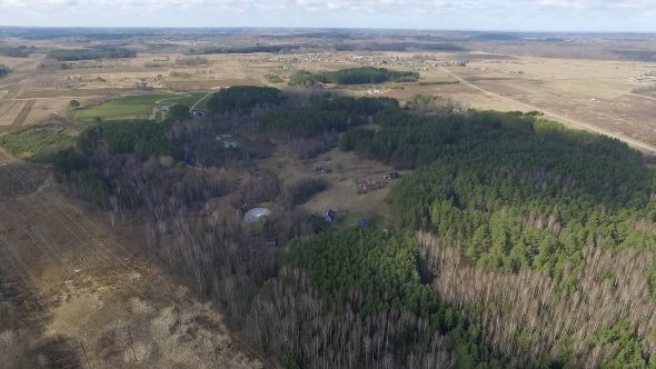 Aerial View Over The Forest 5