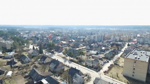 Panorama Over Small Town 1