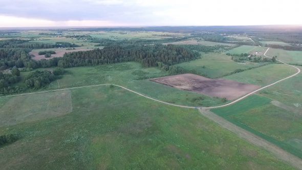 Flight Over Landscape 21