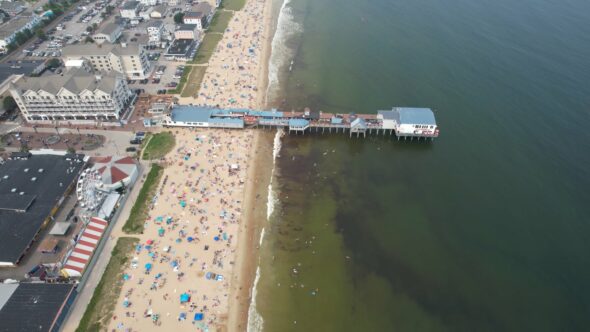 Coast Beach Aerial