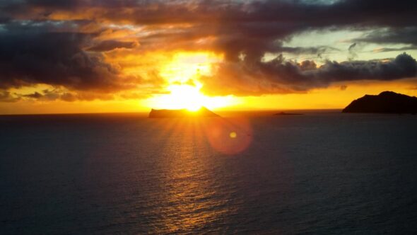 Golden Ocean Sunrise